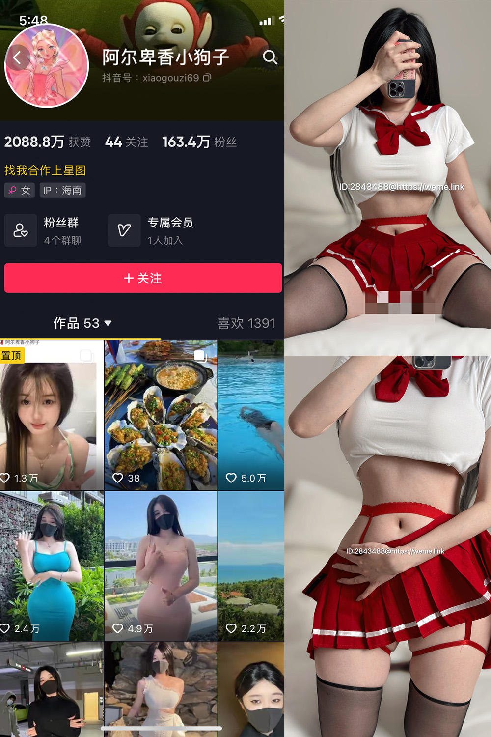 抖音 阿尔卑香小狗子 微密圈  NO.002期 【43P】