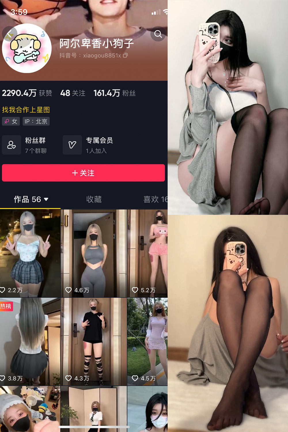 抖音 阿尔卑香小狗子 微密圈  NO.042期 【6P1V】