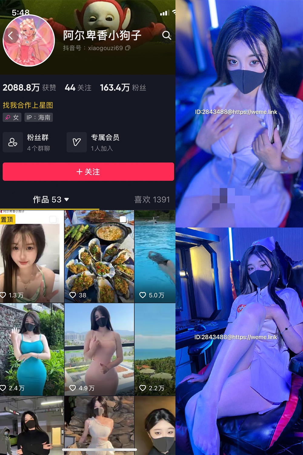 抖音 阿尔卑香小狗子 微密圈  NO.006期 【13P】最