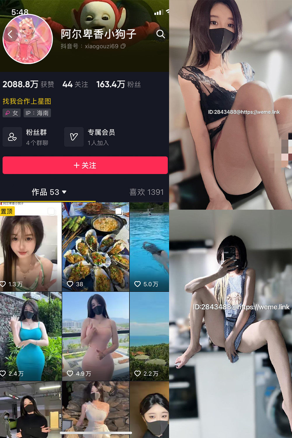 抖音 阿尔卑香小狗子 微密圈  NO.008期 【14P】最