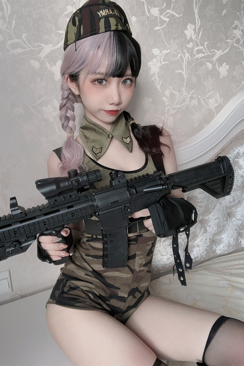 果咩酱w NO.021 战地甜心 [20P5V-131MB]