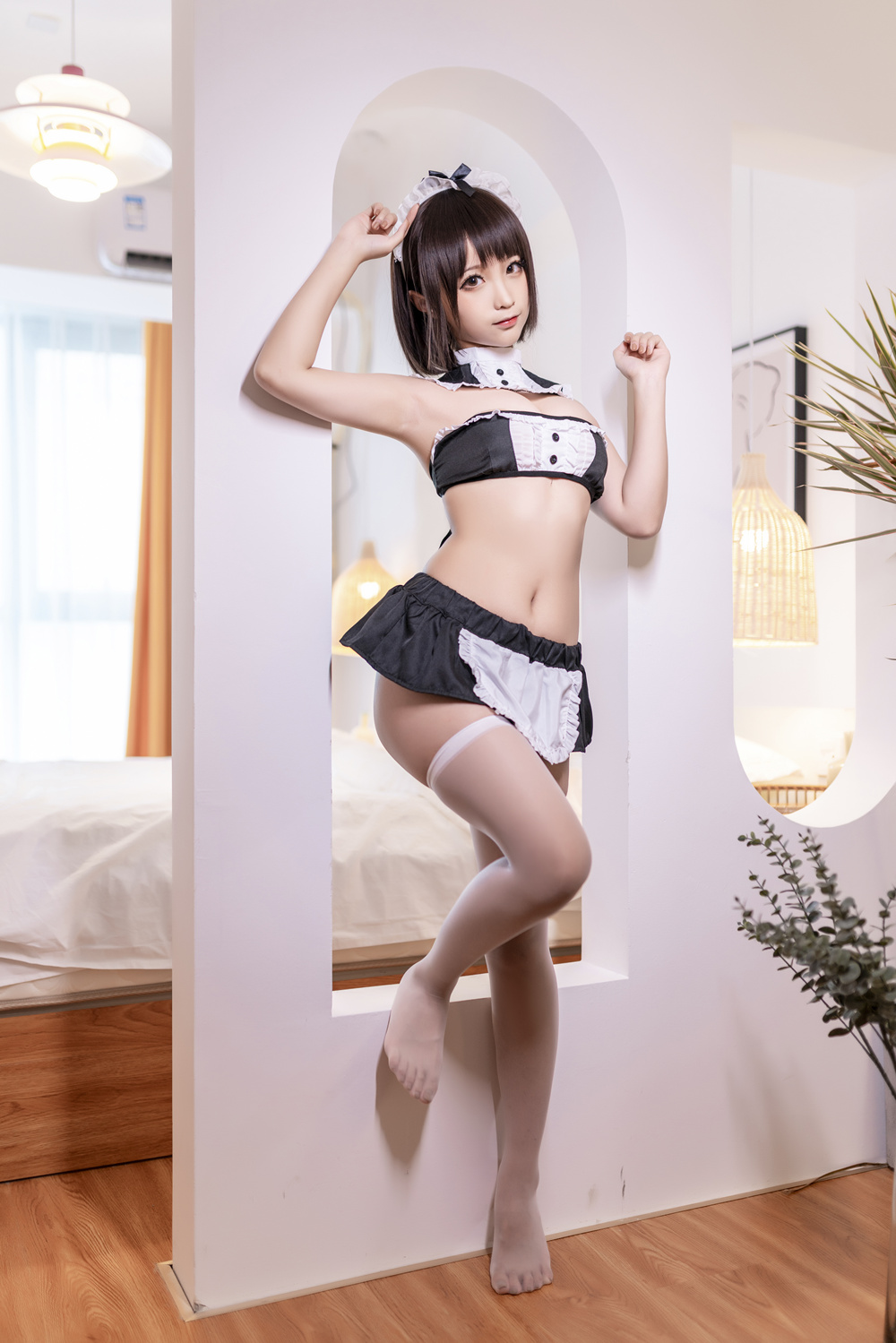 蠢沫沫 真爱版 撩汉女仆 [40P550M]