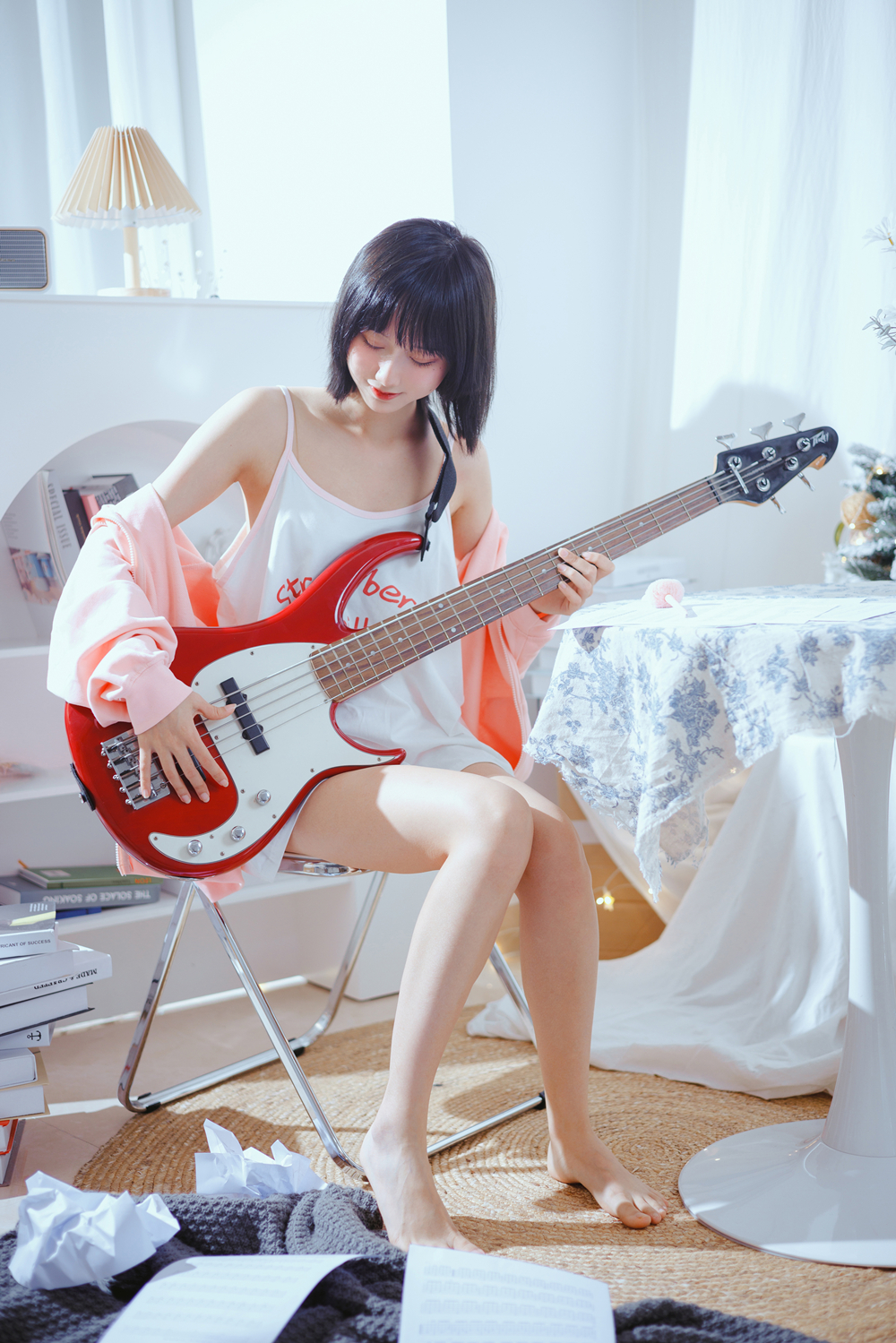 木绵绵 - 贝斯与妹妹 [53P403M]