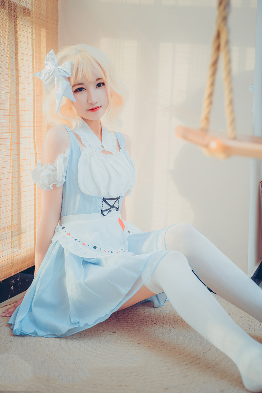 兔玩映画 VOL.041 蓝色女仆 [40P] 精选