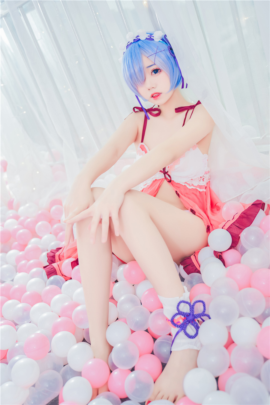 兔玩映画 VOL.057 粉嫩嫩的雷姆 [40P] 精选