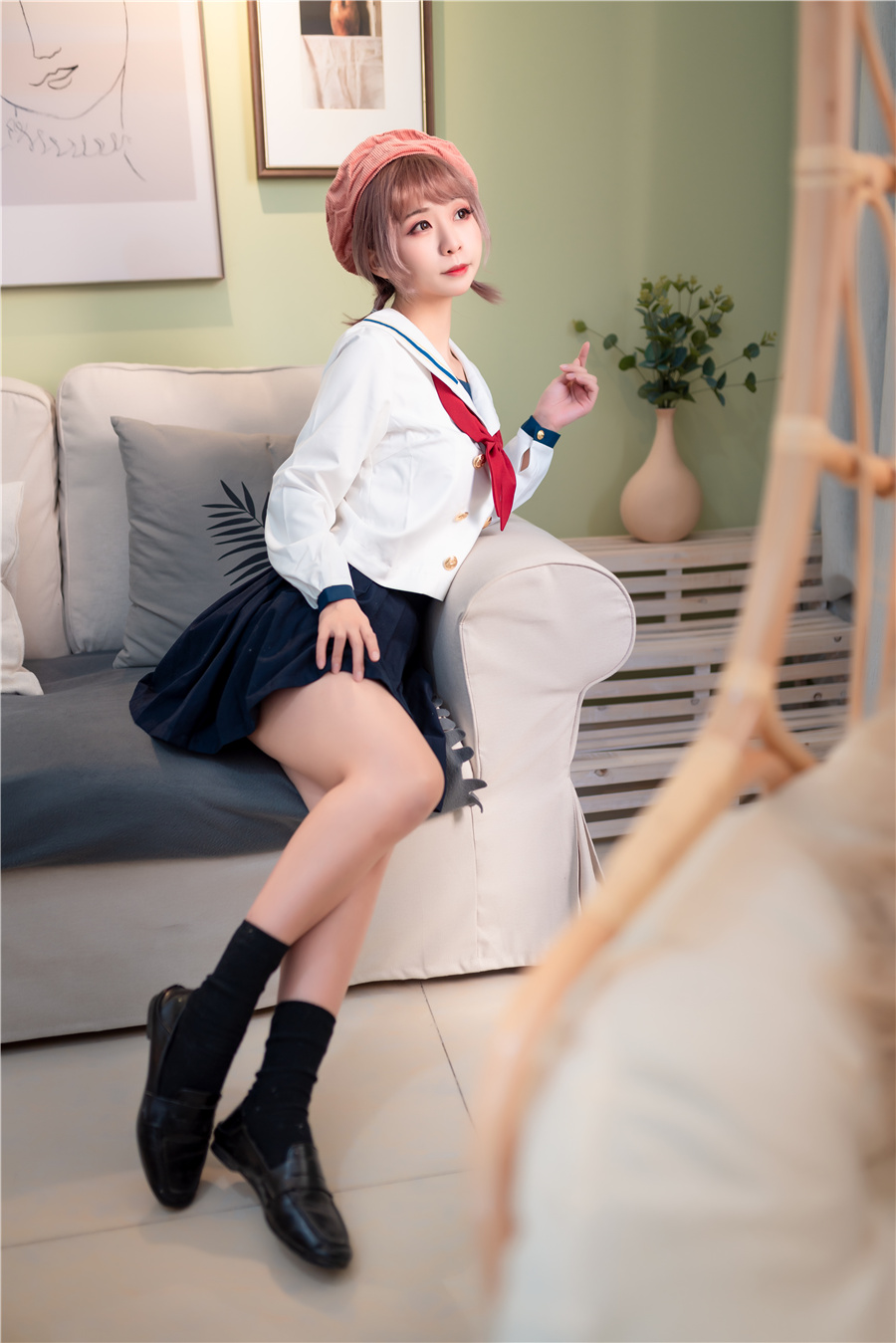 兔玩映画 VOL.060 绿民宿JK [40P] 精选