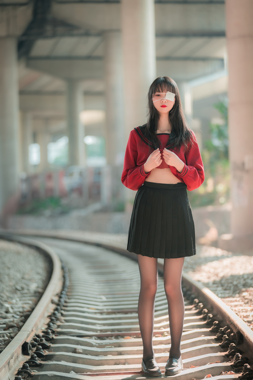 西瓜少女 VOL.015 铁轨 [47P-721MB]