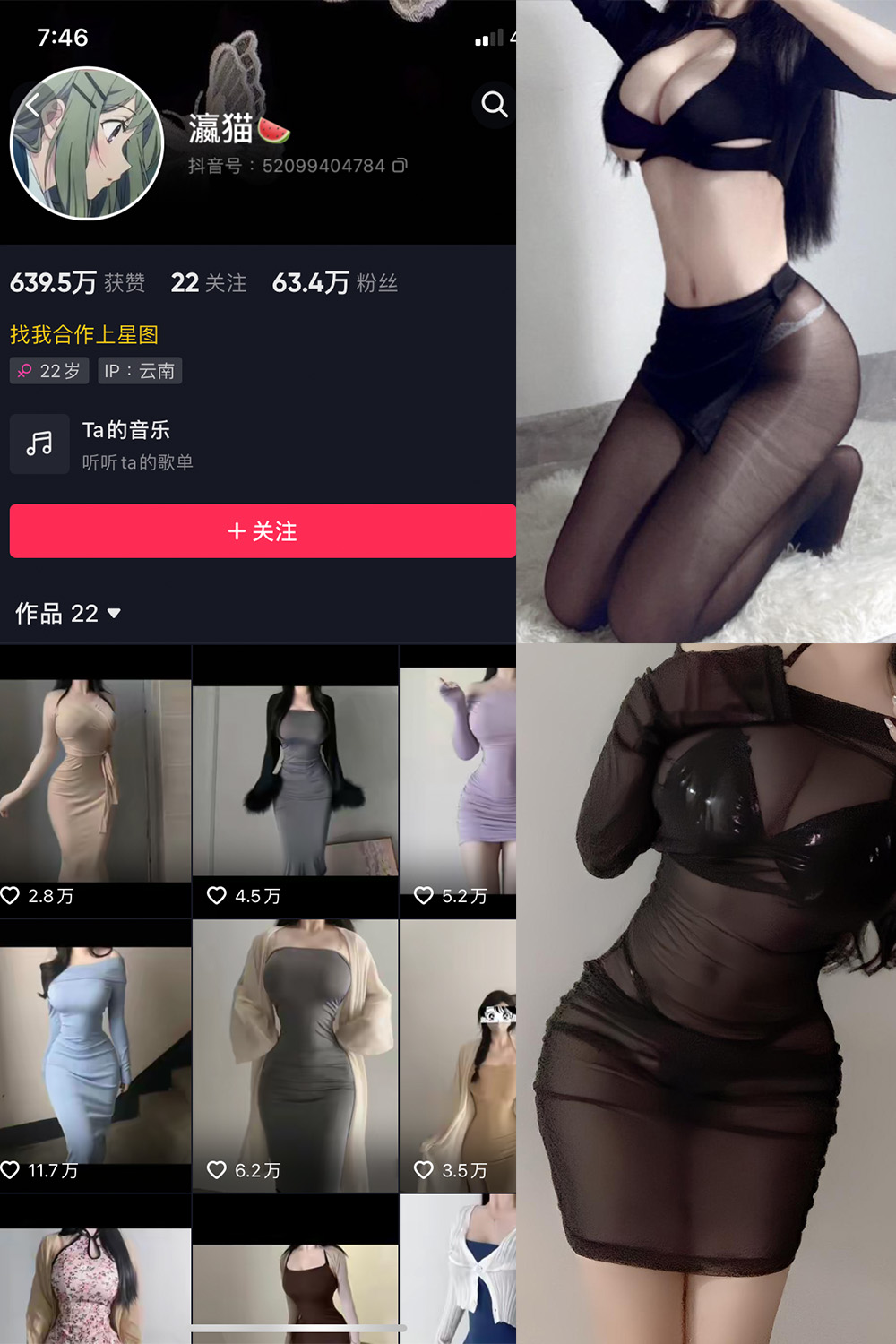 抖音 瀛猫 微密圈  NO.036期 【24P2V】最新至：