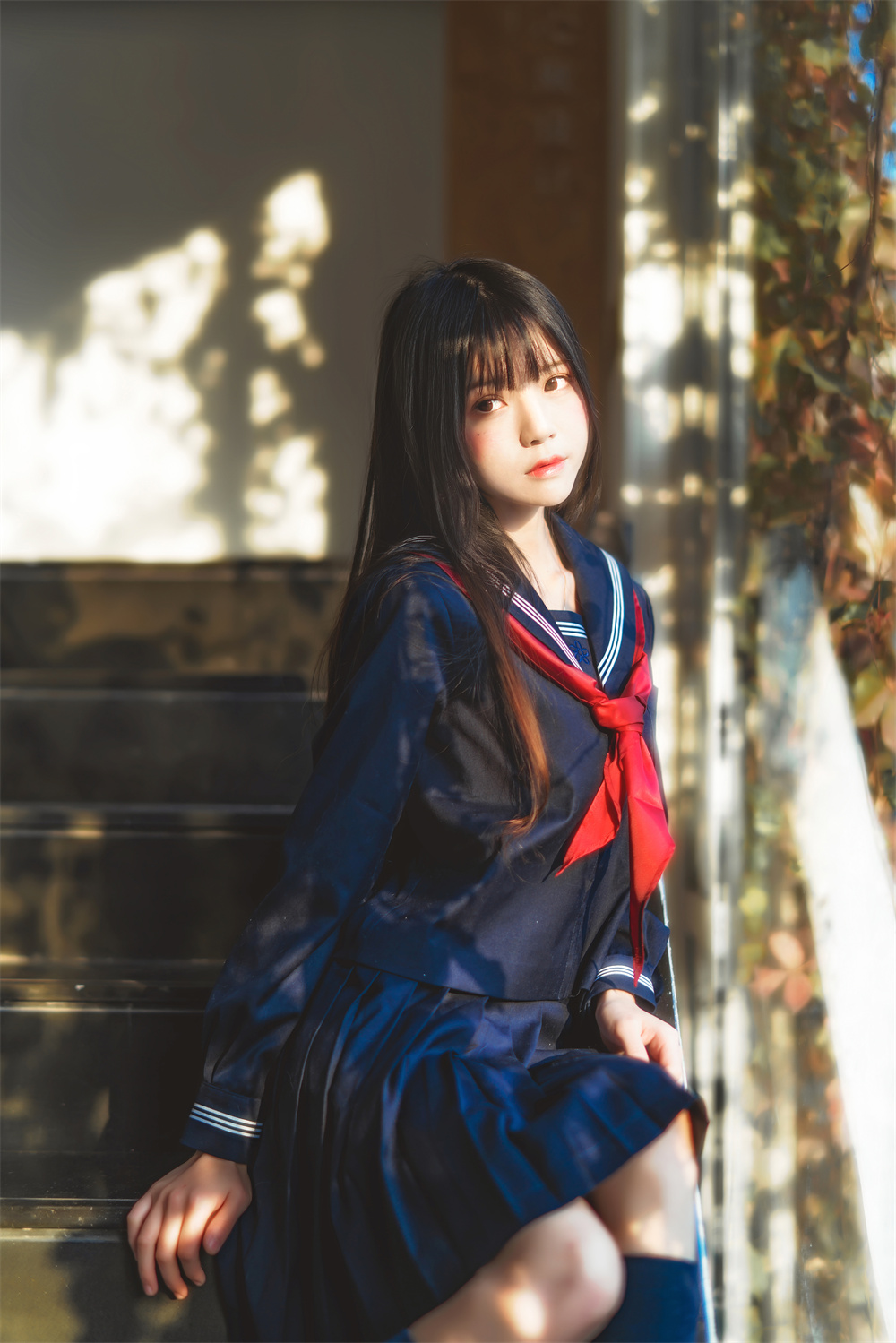 桜桃喵 VOL.020 [50P] 黑色水手服