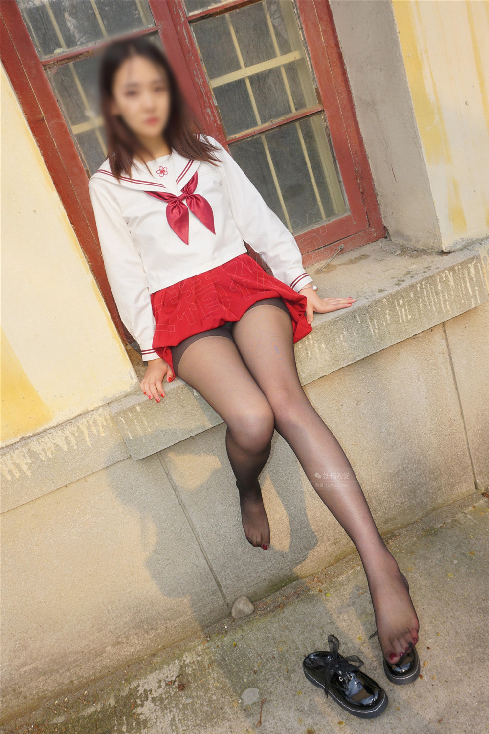 [妖精视觉] NO.043 苏苏 仙女的制服丝袜 [59P]