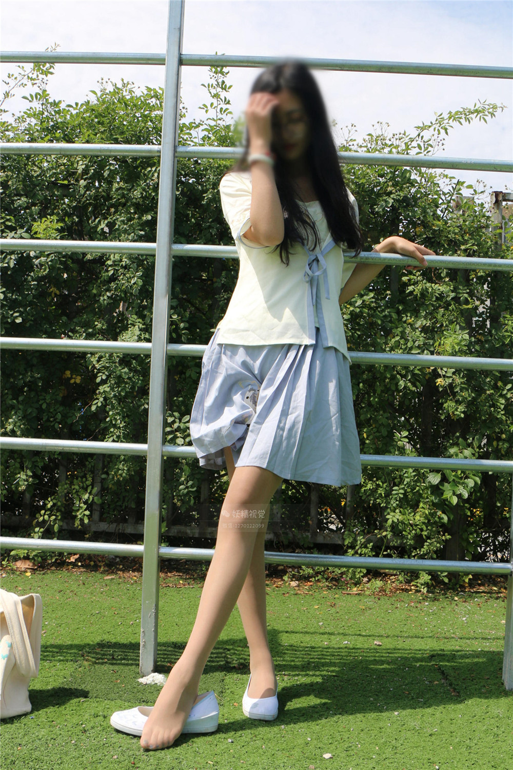 [妖精视觉 NO.093 甜甜 闲静如姣花照水 [60P]