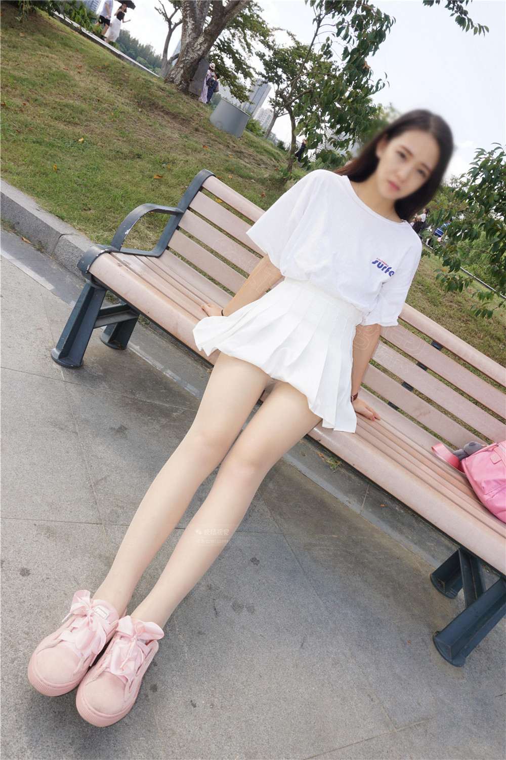 [妖精视觉] NO.097 苏苏 “蝴蝶裆”丝袜笔记 [69